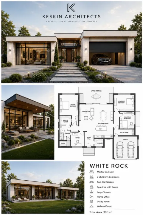 Modern Luxury Residence Architectural Panel