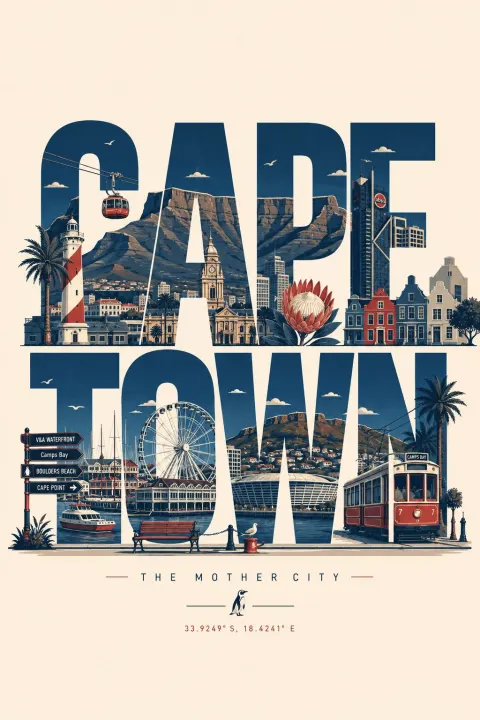 City Name Travel Poster