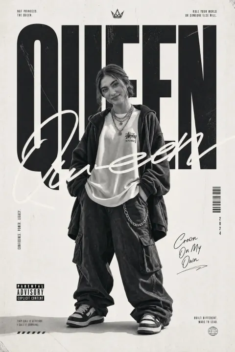Street Queen Editorial Poster