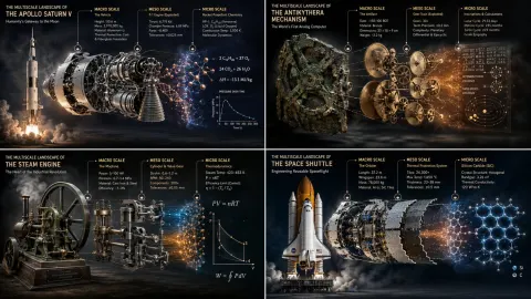 Historic Machines Multi-Scale Deconstruction