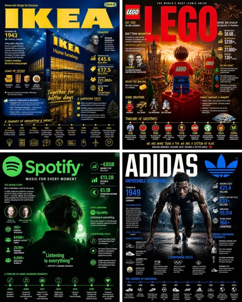 Brand Legend Visualized