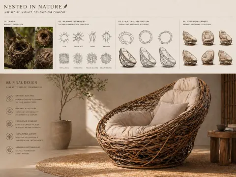 Nest Weave Lounge Chair