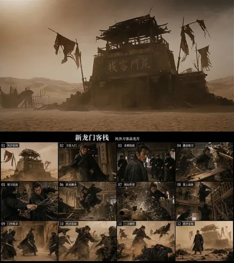 Dragon Gate Swordsman's Deadly Sandstorm