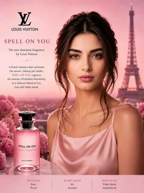 Paris Noir Luxury Perfume Campaign