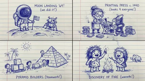 Humanity's Proudest Doodles