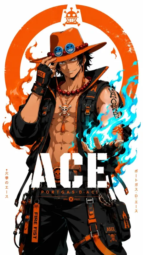 One Piece Cyber Streetwear Posters