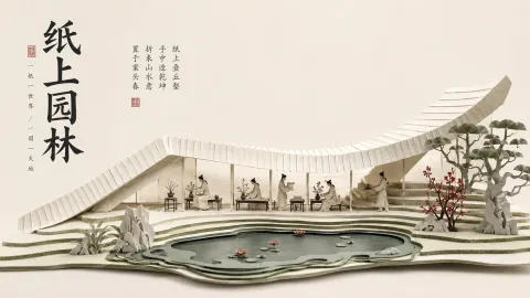 Healing Pavilion Scroll