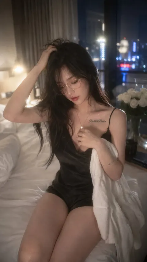 Midnight Idol Hotel Portrait