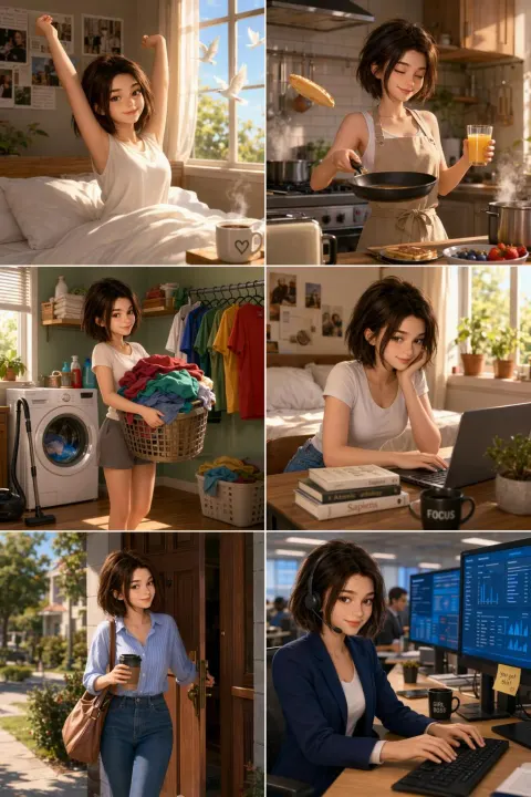 A Day in Her Life