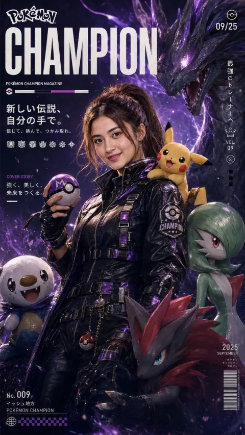Pokémon Champion Legendary Cover