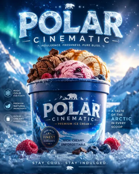 Polar Cinematic Ice Cream Ad