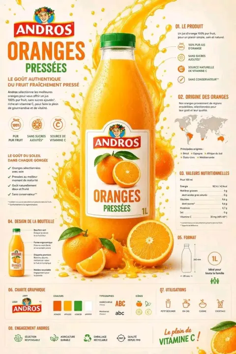 Premium Brand Infographic Ad Design