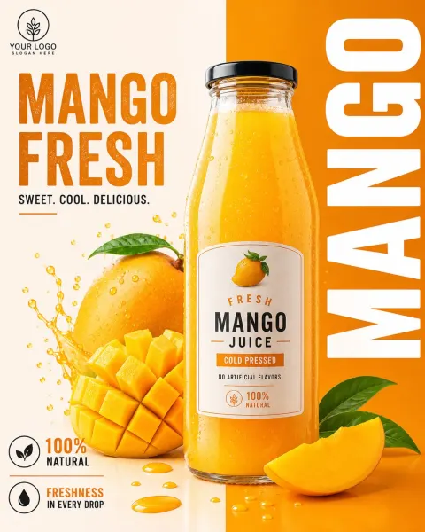 Luxury Mango Juice Commercial
