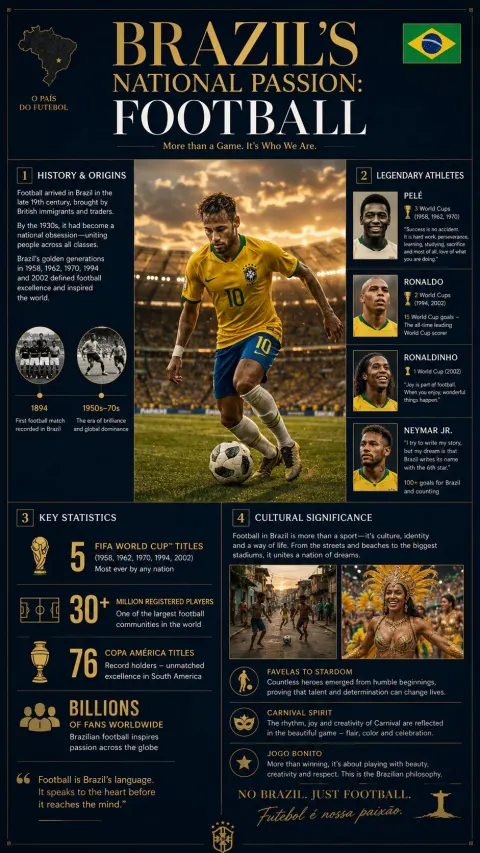 National Sport Editorial Infographic