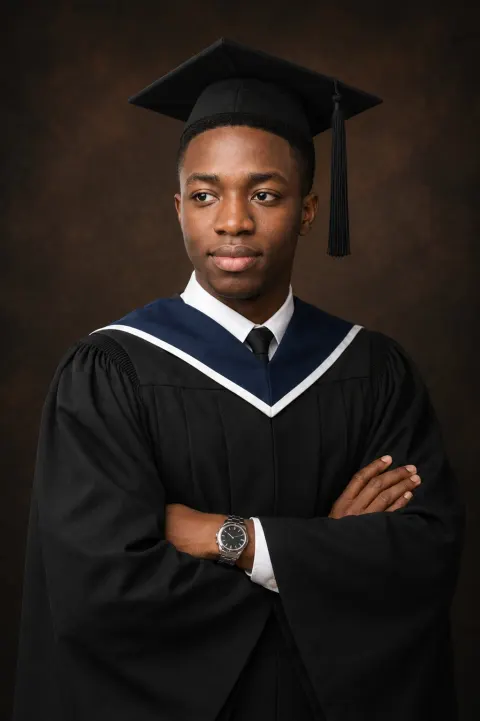 AI Professional Graduation Portrait