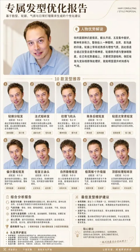Premium Hairstyle Analysis Report