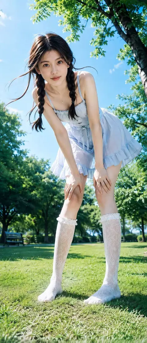 Summer Park Portrait Dream