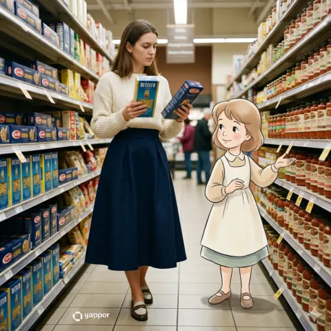 Disney Anime Girl Guides Shopper