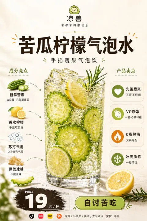 Food Hero Explainer Poster for Brand Promotion