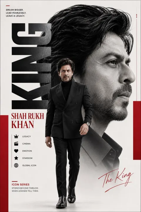 SRK King Editorial Cover