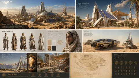 Solar Desert Epoch