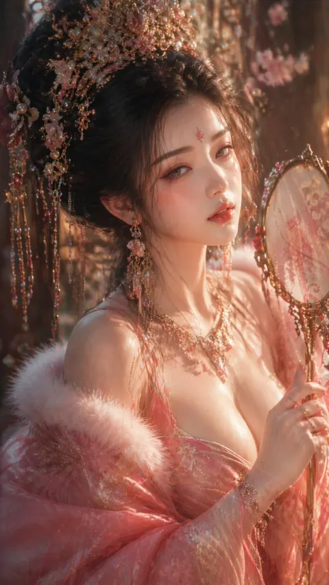 Stunning Tang Dynasty CG Portrait
