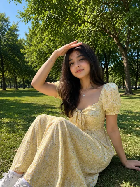 Summer Park Portrait