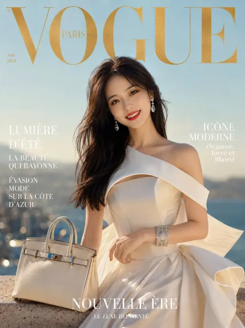Surreal Luxury Fashion Cover Art