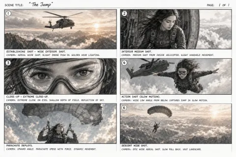 Leap Forward Storyboard