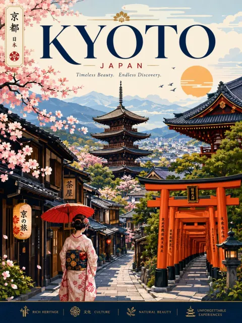Iconic Landmark Travel Poster