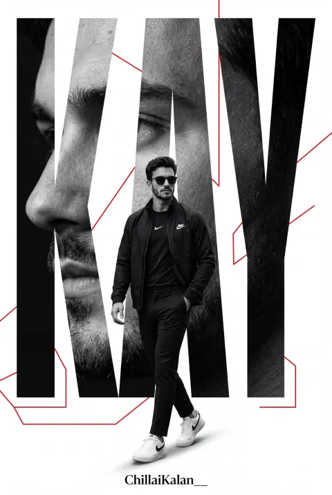 KAY Noir Athlete Poster