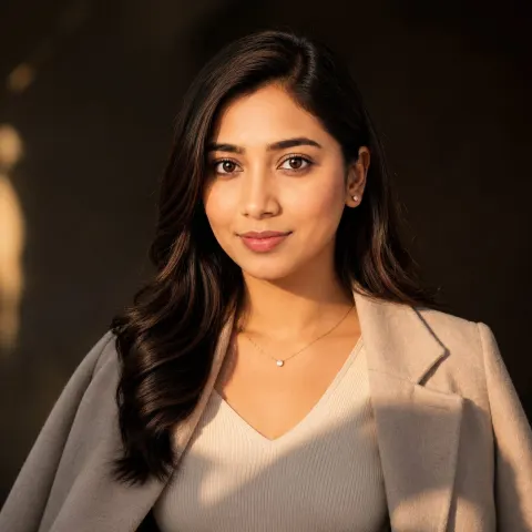 Golden Hour East Asian Beauty Portrait