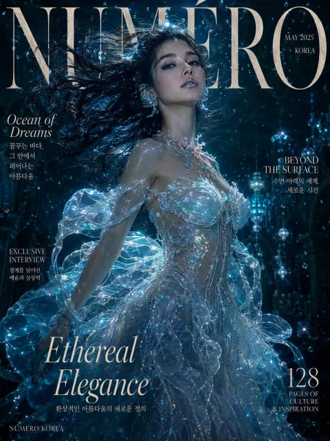 Bioluminescent Jellyfish Dress Cover