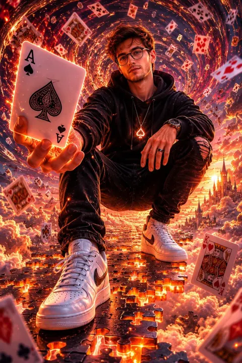 Ace of Spades Sky Fantasy