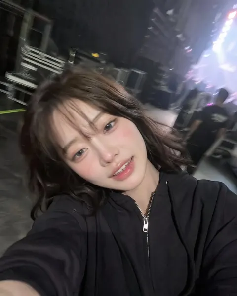 Backstage Concert Candid Selfie