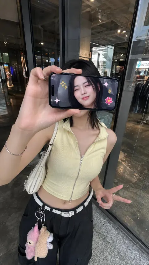 iPhone Screen Face Portrait