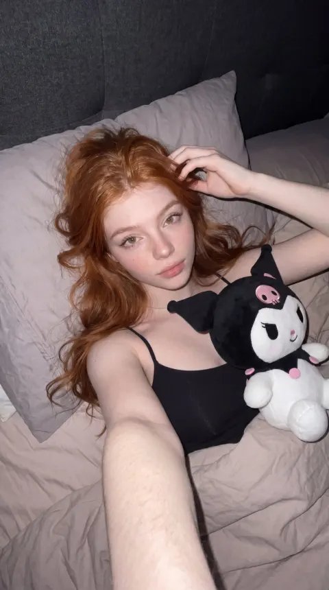Late Night Cozy Bedroom Selfie