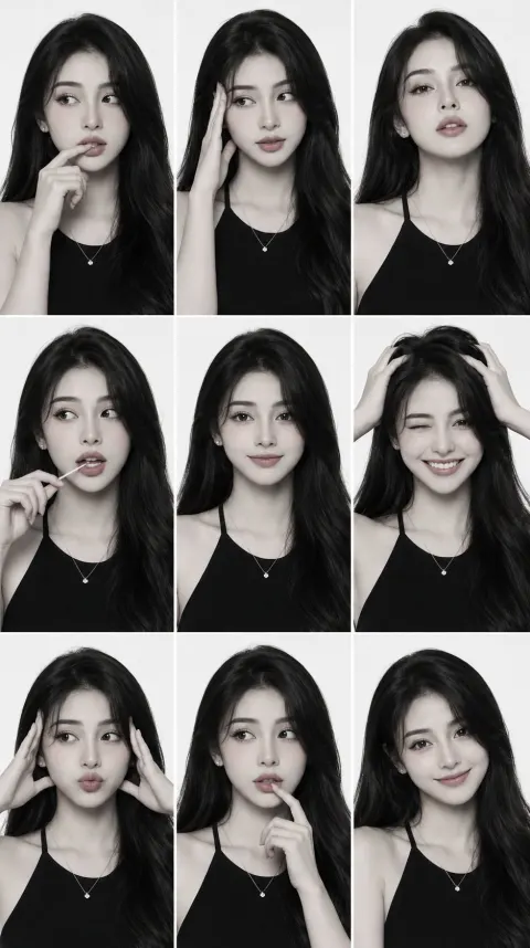 Black White Editorial Model Card