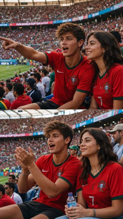 Portugal Fans World Cup Moments