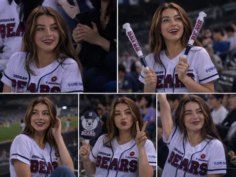 Baseball Fan Cheering Collage