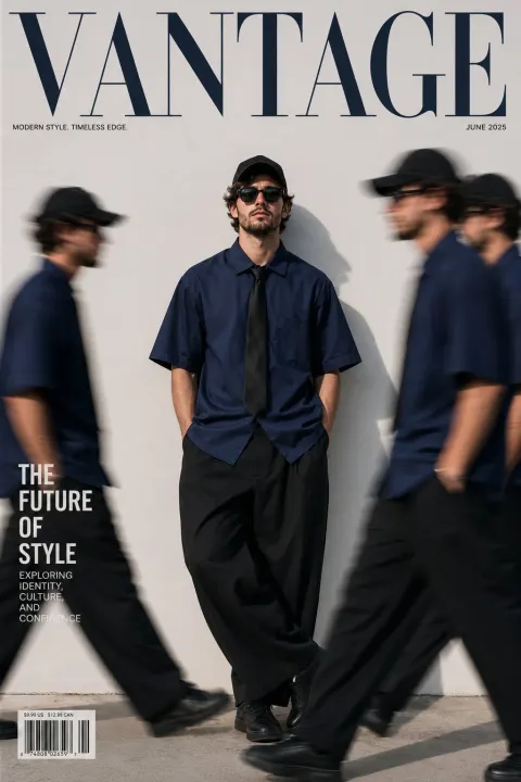 Street Fashion Cover Editorial