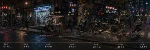 Ultra Wide Chase Storyboard