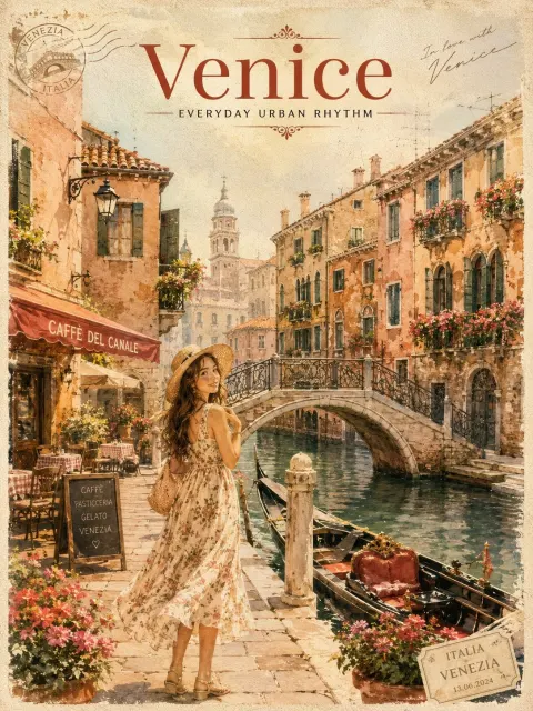 Venice Vintage Canal Journey
