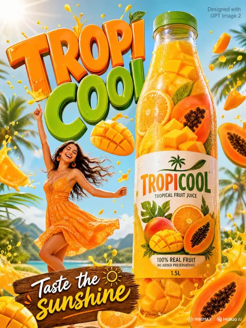 TropiCool Sunshine Juice Ad
