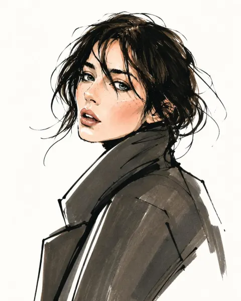 Vogue Fashion Illustration