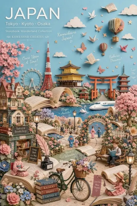 Japan Pop-Up Fairy Tale