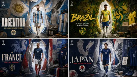 World Cup Entrance Tunnel Ad