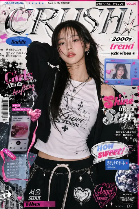Y2K Korean Fashion Editorial