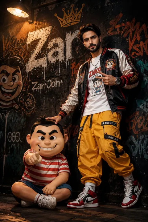 Urban Street Style Duo Poster