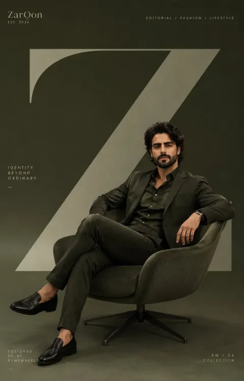 ZarOon Editorial Luxury Poster